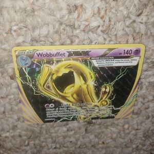 Wobbuffet BREAK Pokemon Card